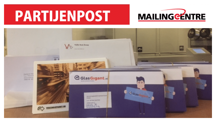 is partijenpost?Het van 1 tot aantallen